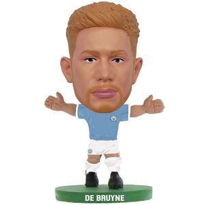 Manchester City FC Kevin De Bruyne SoccerStarz Football Figurine / Blue/White/Gr